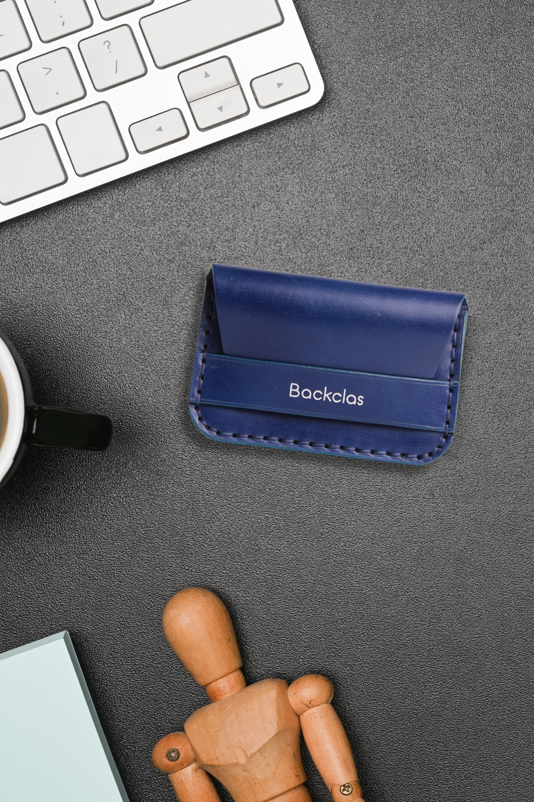 Flap Wallet - Mavi
