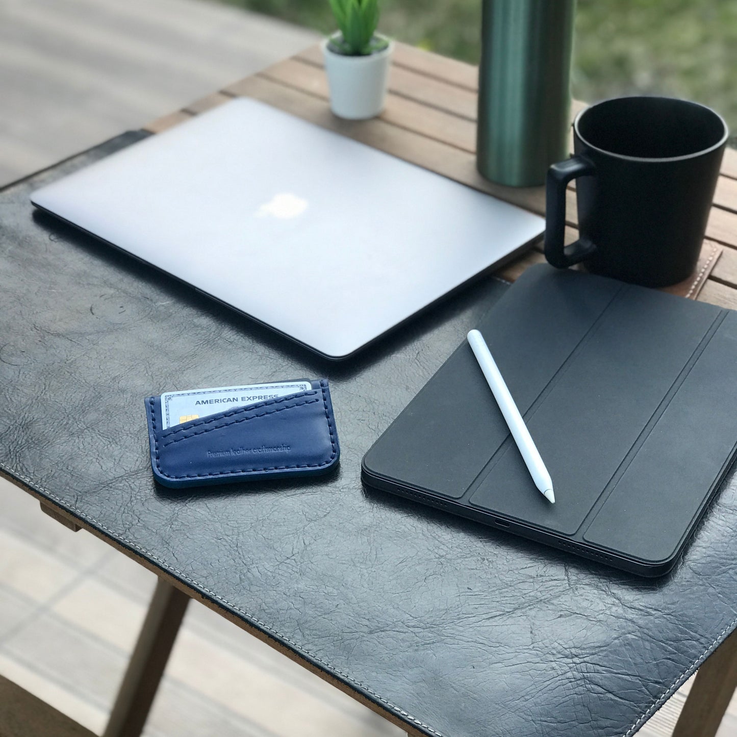 Flap Wallet - Mavi