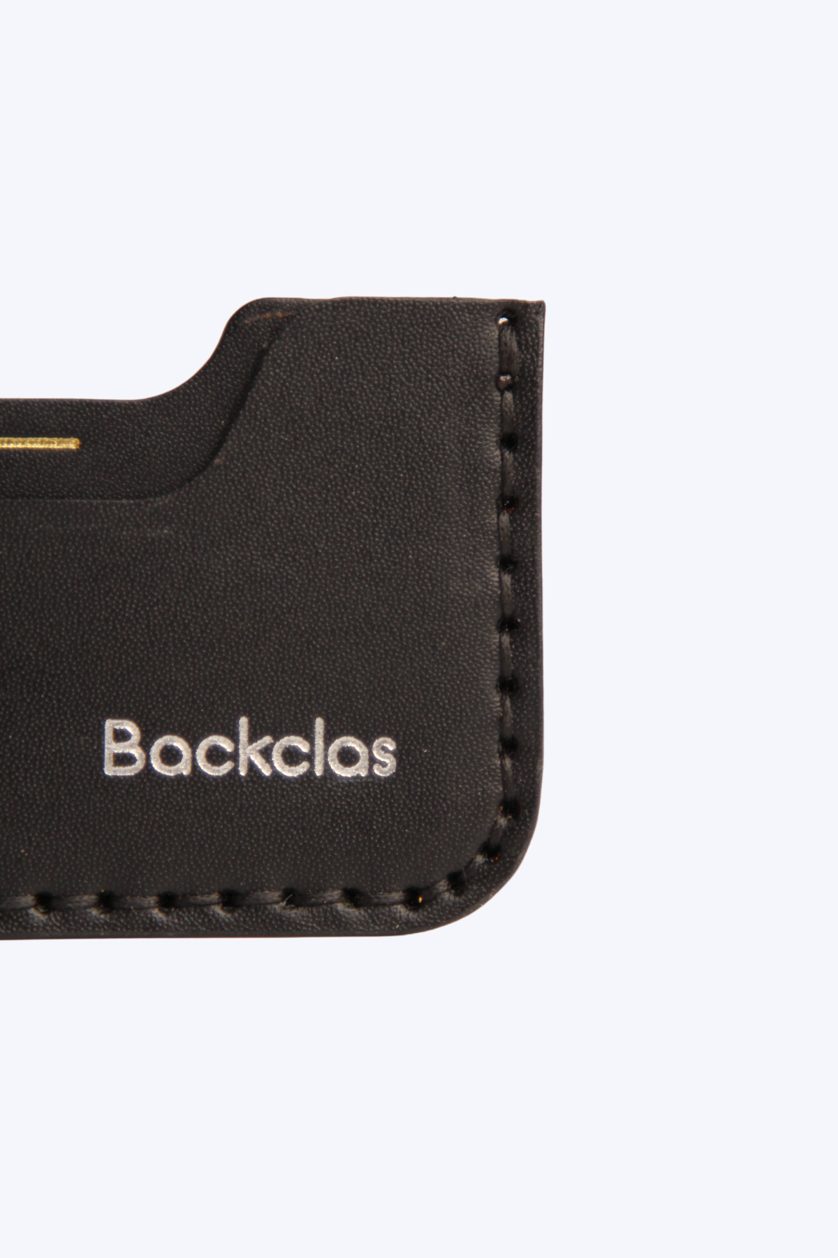 Thin Wallet - Yatay - Siyah