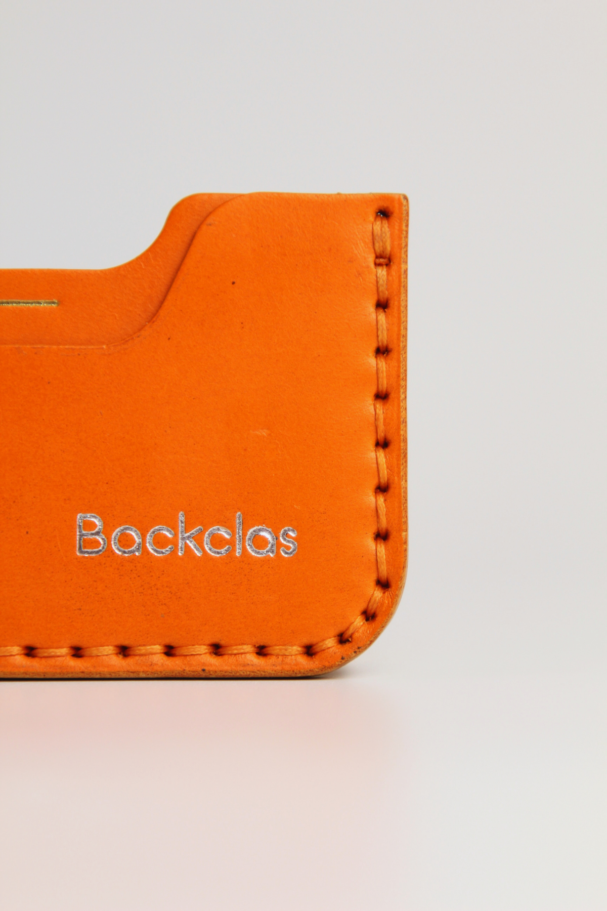 Thin Wallet - Yatay - Turuncu